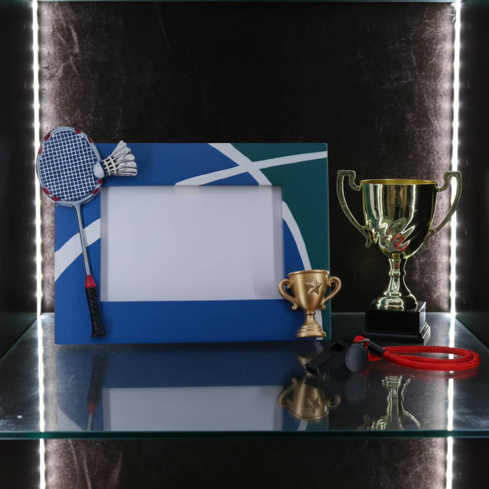 Badminton Photo - Badminton Photo Frame Engravable Badminton Souvenir
