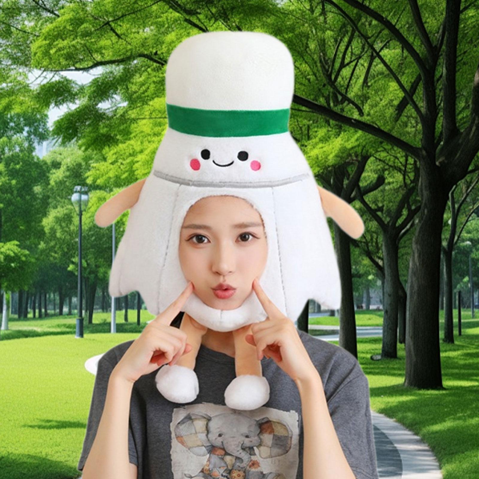 Funny Plush Hat Cute Lightweig - Badminton Photo 리뷰 및 가격