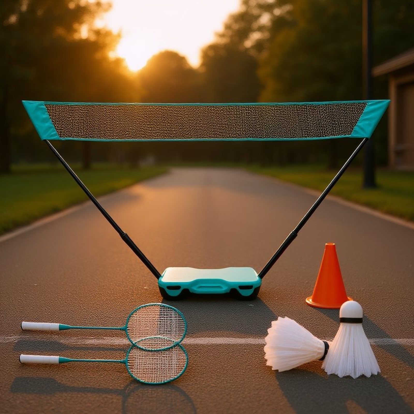 Badminton Net Frame Kit Compac - Badminton Equipment 리뷰 및 가격