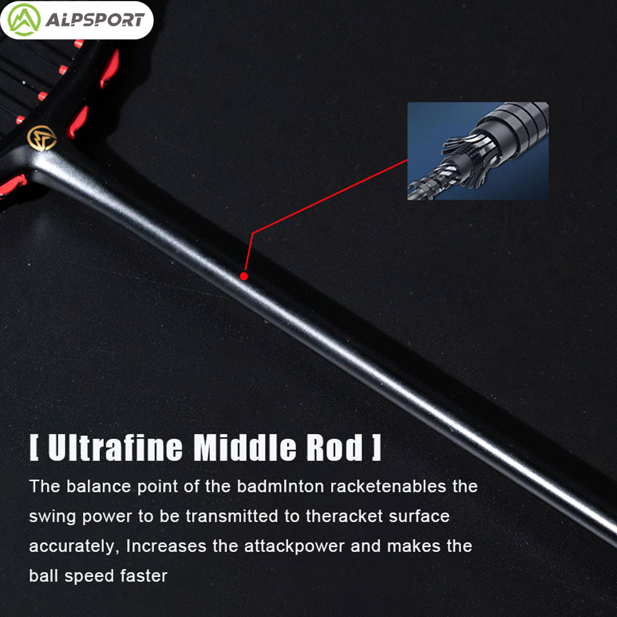 Alpsport MH-V5 5U 75g Wave Leg - Badminton Photo 리뷰 및 가격