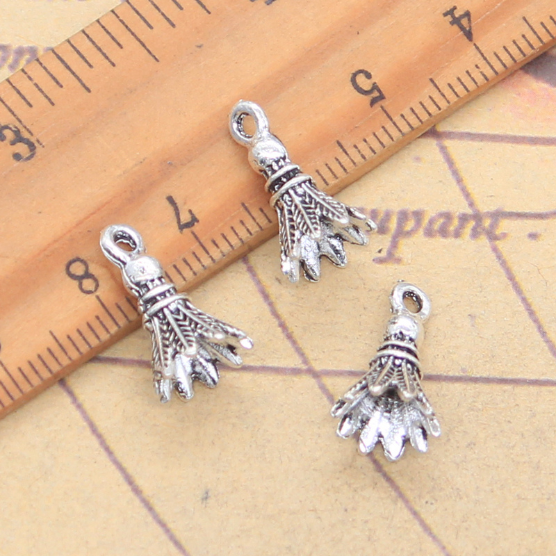 20pcs Charms 3D Badminton Shut - Badminton Photo 리뷰 및 가격